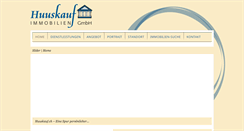 Desktop Screenshot of huuskauf.ch